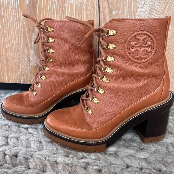 Tory Burch Shoes - Tory Burch Brown Heeled Boots